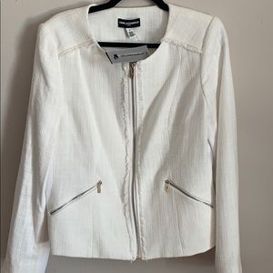 Karl Lagerfeld Soft White Jacket